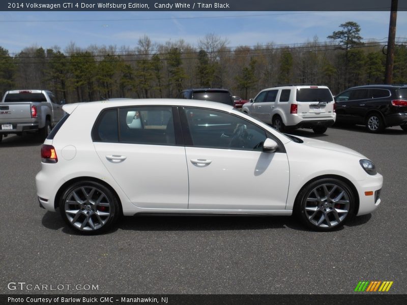 Candy White / Titan Black 2014 Volkswagen GTI 4 Door Wolfsburg Edition