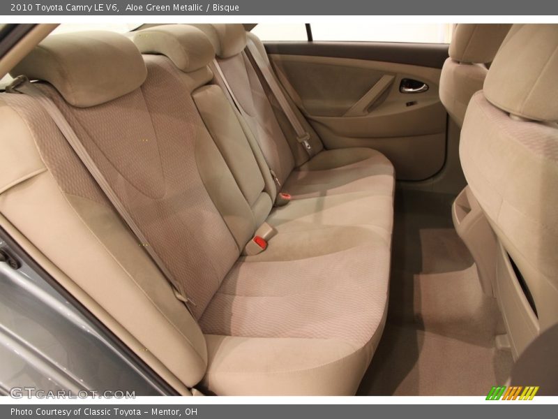 Aloe Green Metallic / Bisque 2010 Toyota Camry LE V6