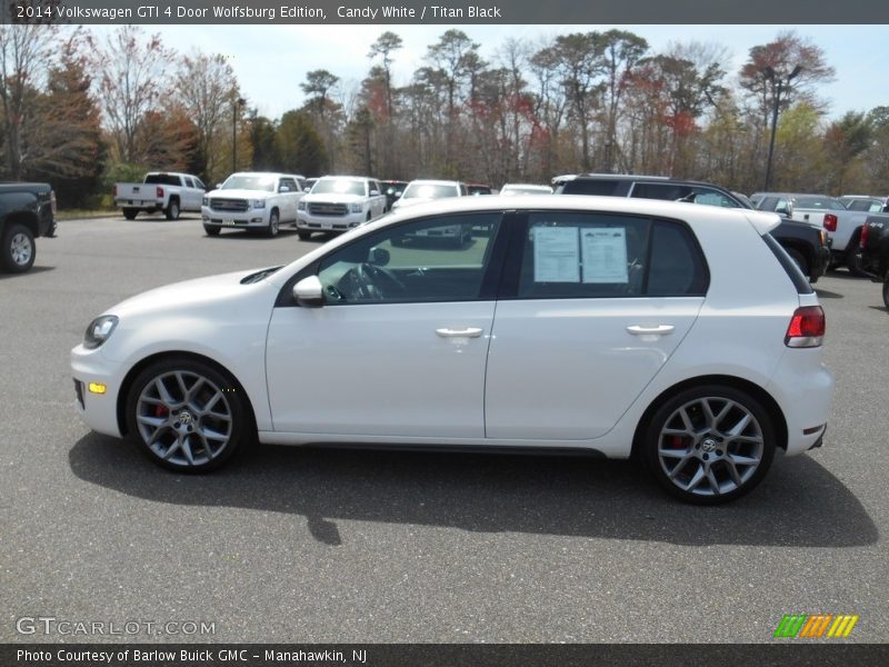 Candy White / Titan Black 2014 Volkswagen GTI 4 Door Wolfsburg Edition