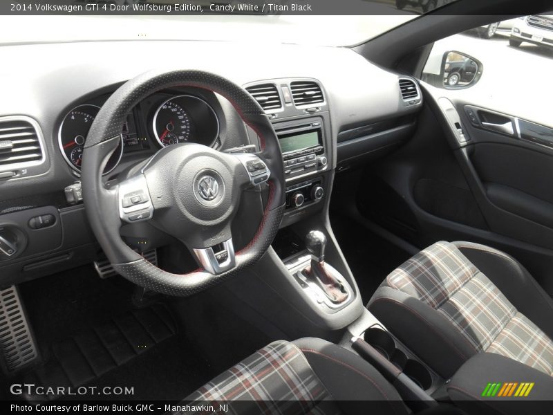 Candy White / Titan Black 2014 Volkswagen GTI 4 Door Wolfsburg Edition