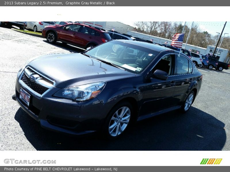 Graphite Gray Metallic / Black 2013 Subaru Legacy 2.5i Premium