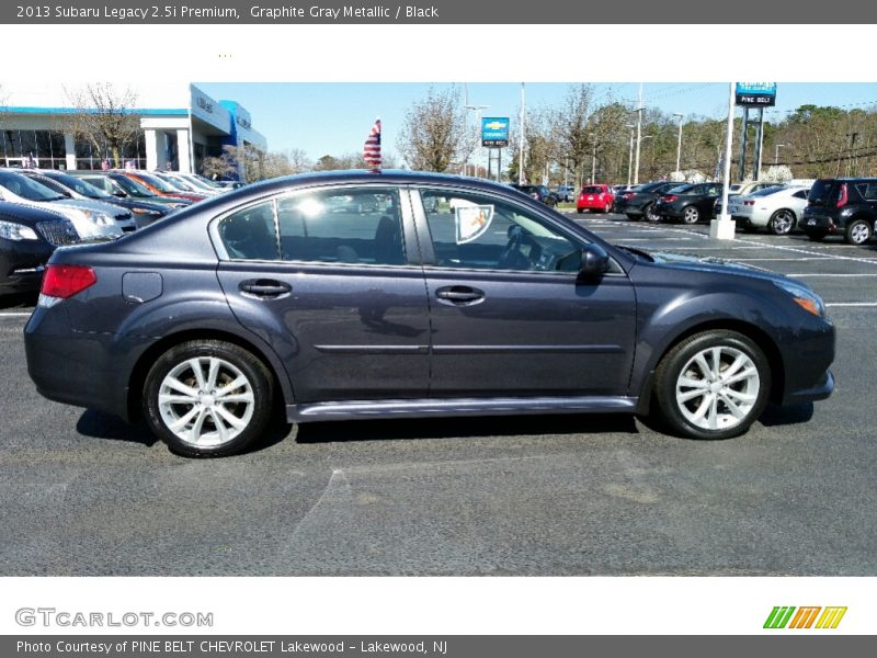 Graphite Gray Metallic / Black 2013 Subaru Legacy 2.5i Premium