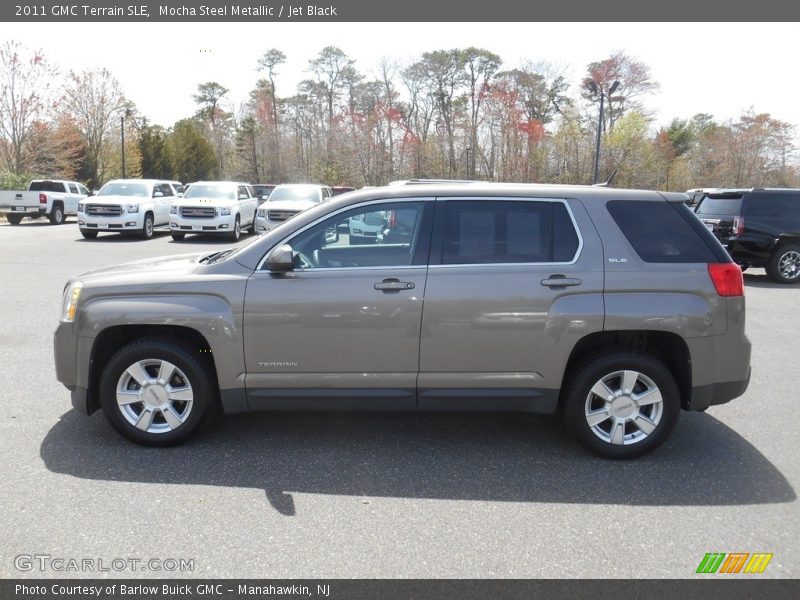 Mocha Steel Metallic / Jet Black 2011 GMC Terrain SLE