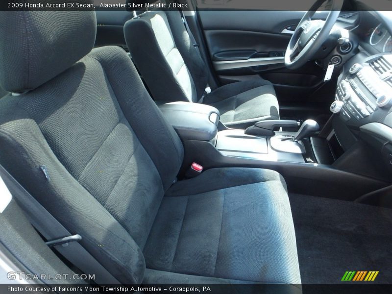 Alabaster Silver Metallic / Black 2009 Honda Accord EX Sedan