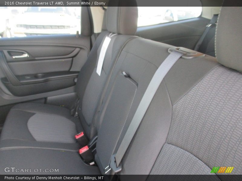 Summit White / Ebony 2016 Chevrolet Traverse LT AWD
