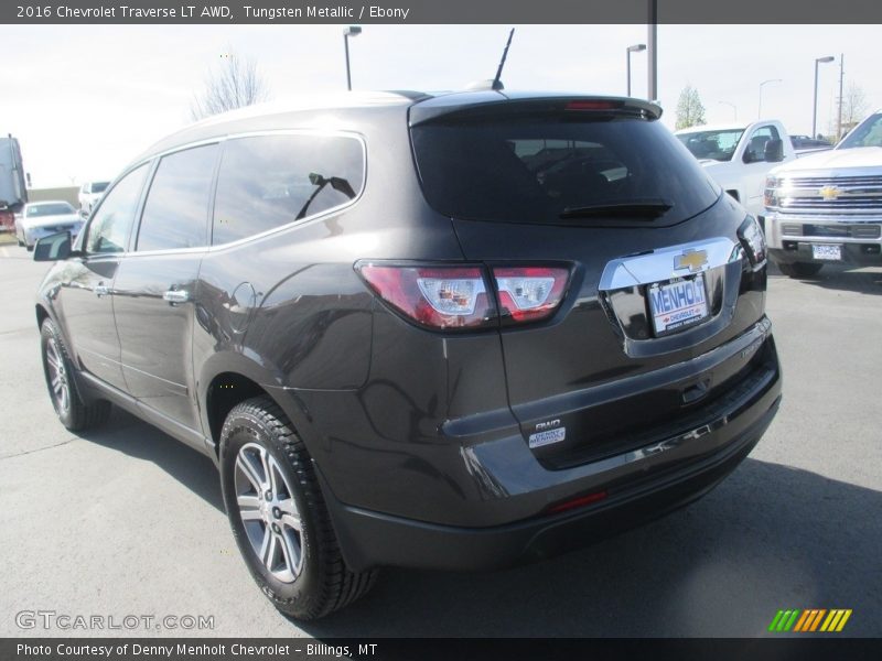 Tungsten Metallic / Ebony 2016 Chevrolet Traverse LT AWD