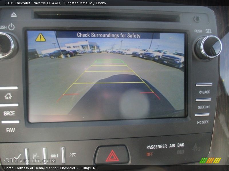 Tungsten Metallic / Ebony 2016 Chevrolet Traverse LT AWD