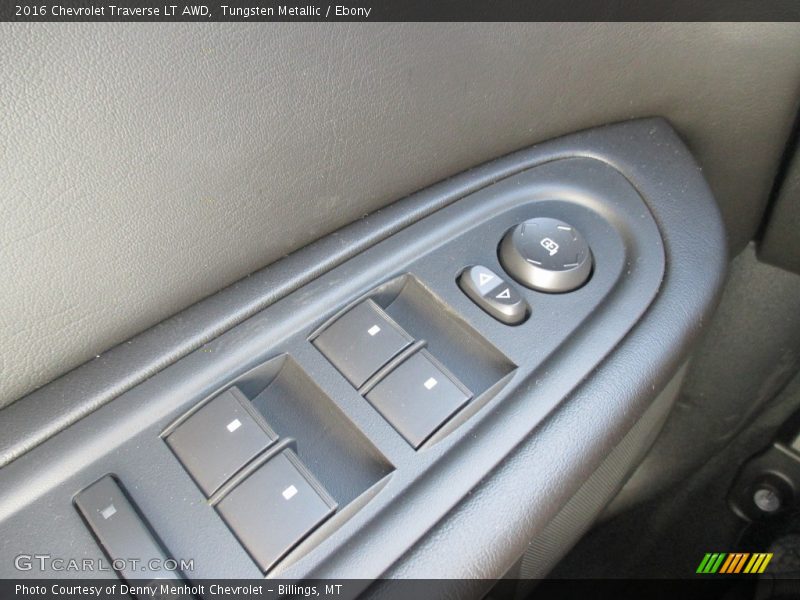 Tungsten Metallic / Ebony 2016 Chevrolet Traverse LT AWD