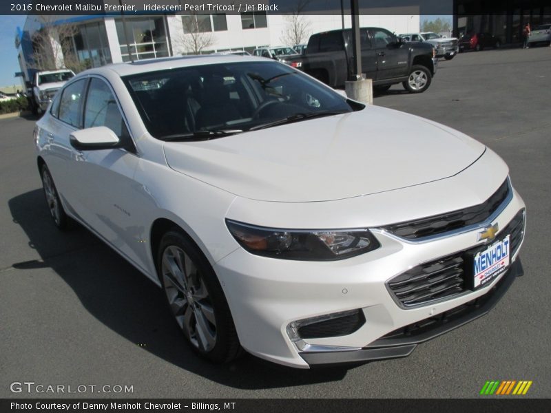 Iridescent Pearl Tricoat / Jet Black 2016 Chevrolet Malibu Premier