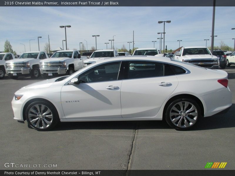 Iridescent Pearl Tricoat / Jet Black 2016 Chevrolet Malibu Premier