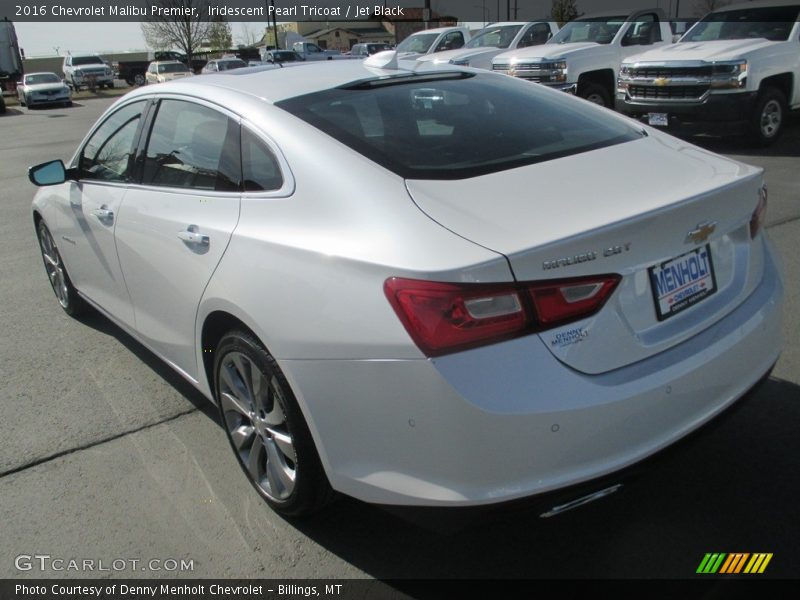 Iridescent Pearl Tricoat / Jet Black 2016 Chevrolet Malibu Premier