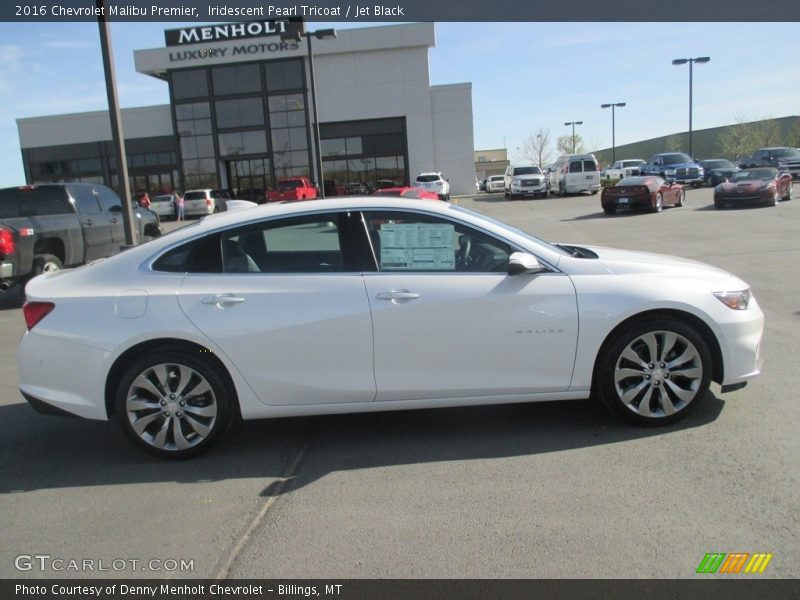 Iridescent Pearl Tricoat / Jet Black 2016 Chevrolet Malibu Premier