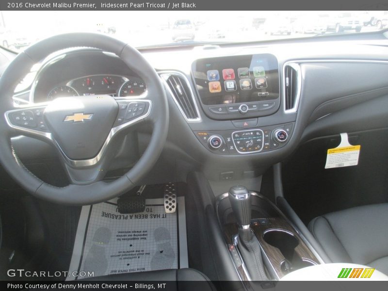 Iridescent Pearl Tricoat / Jet Black 2016 Chevrolet Malibu Premier
