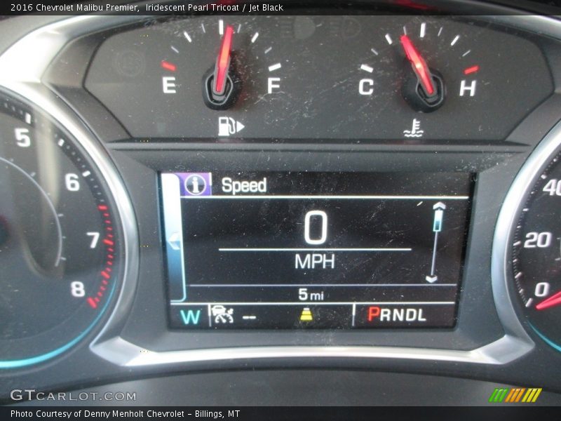 Iridescent Pearl Tricoat / Jet Black 2016 Chevrolet Malibu Premier