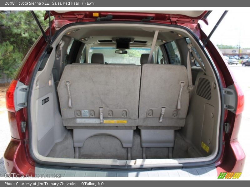 Salsa Red Pearl / Fawn 2008 Toyota Sienna XLE
