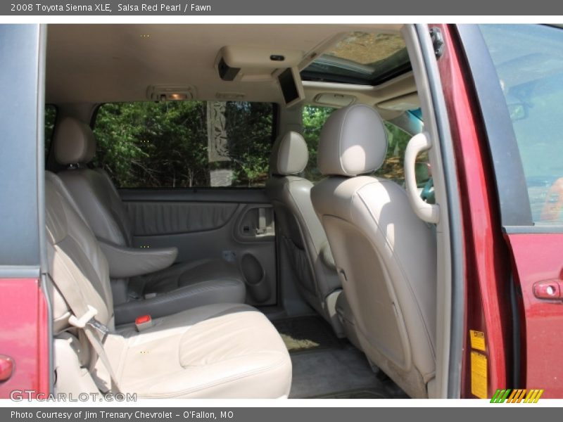 Salsa Red Pearl / Fawn 2008 Toyota Sienna XLE