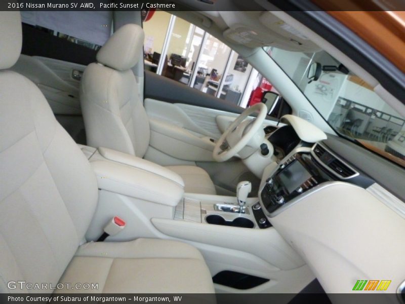 Front Seat of 2016 Murano SV AWD