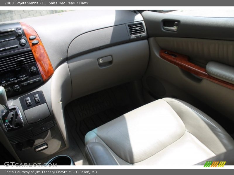 Salsa Red Pearl / Fawn 2008 Toyota Sienna XLE