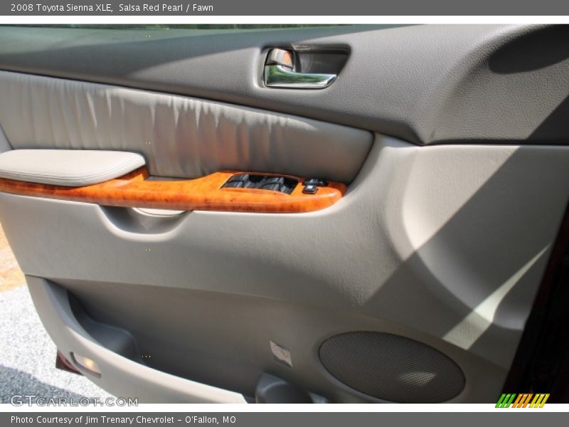 Salsa Red Pearl / Fawn 2008 Toyota Sienna XLE