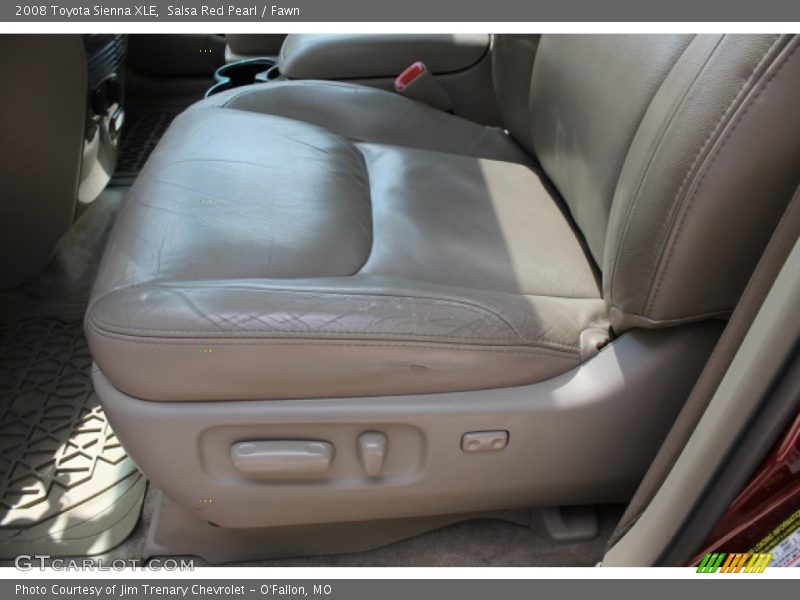 Salsa Red Pearl / Fawn 2008 Toyota Sienna XLE