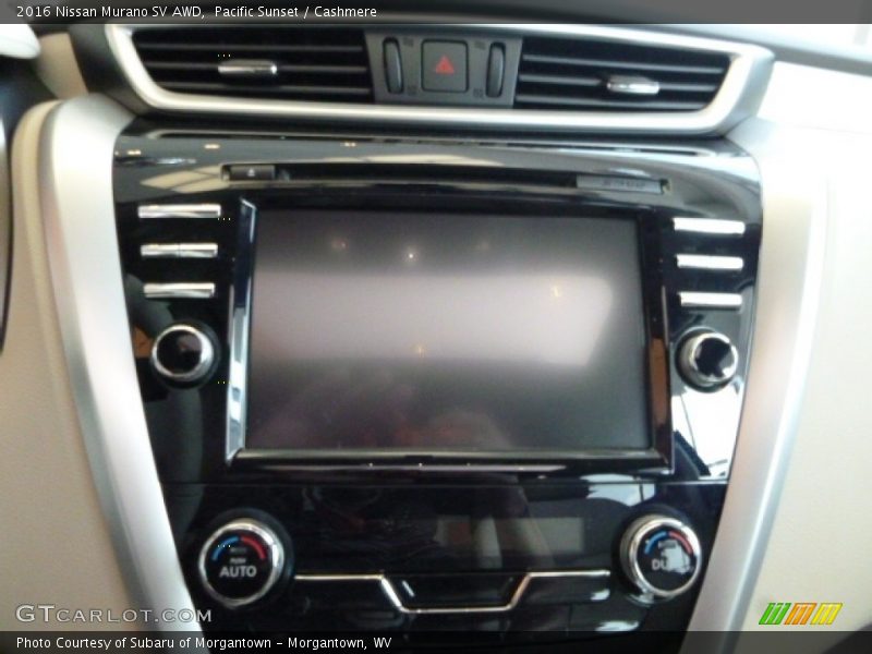 Controls of 2016 Murano SV AWD