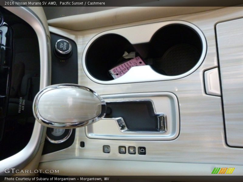  2016 Murano SV AWD Xtronic CVT Automatic Shifter
