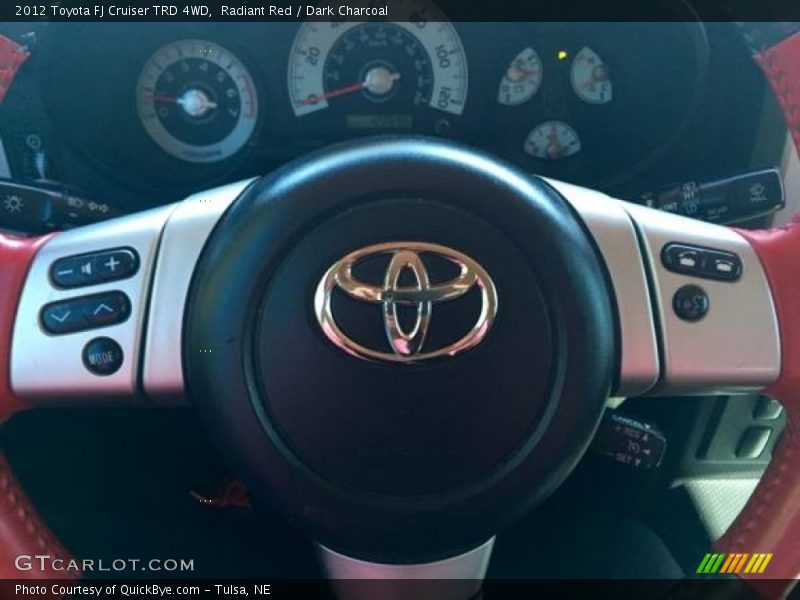 Radiant Red / Dark Charcoal 2012 Toyota FJ Cruiser TRD 4WD