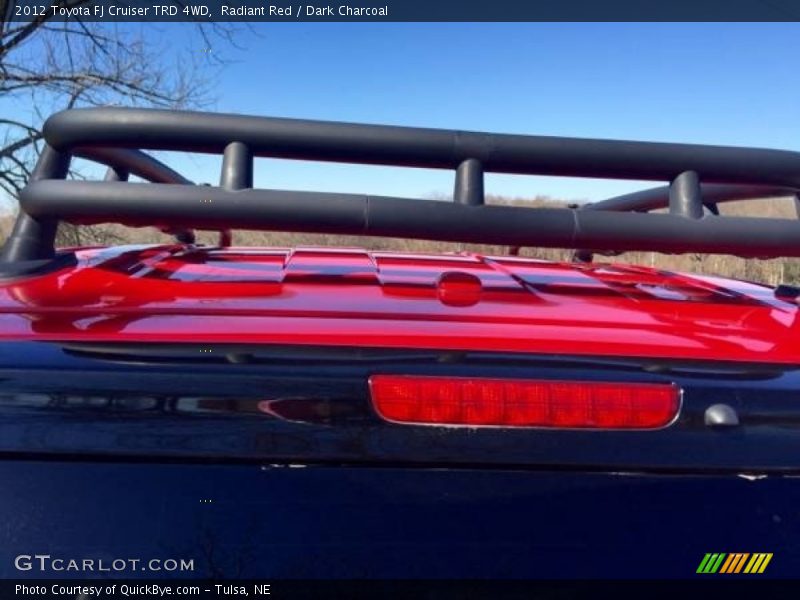 Radiant Red / Dark Charcoal 2012 Toyota FJ Cruiser TRD 4WD