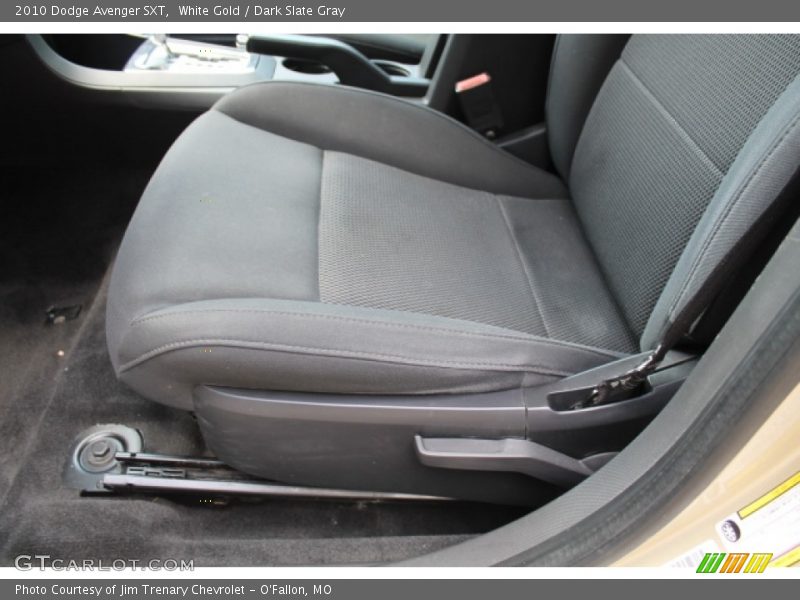 White Gold / Dark Slate Gray 2010 Dodge Avenger SXT