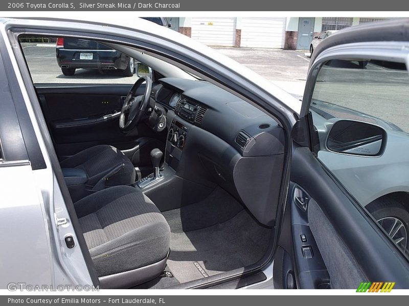 Silver Streak Mica / Dark Charcoal 2006 Toyota Corolla S