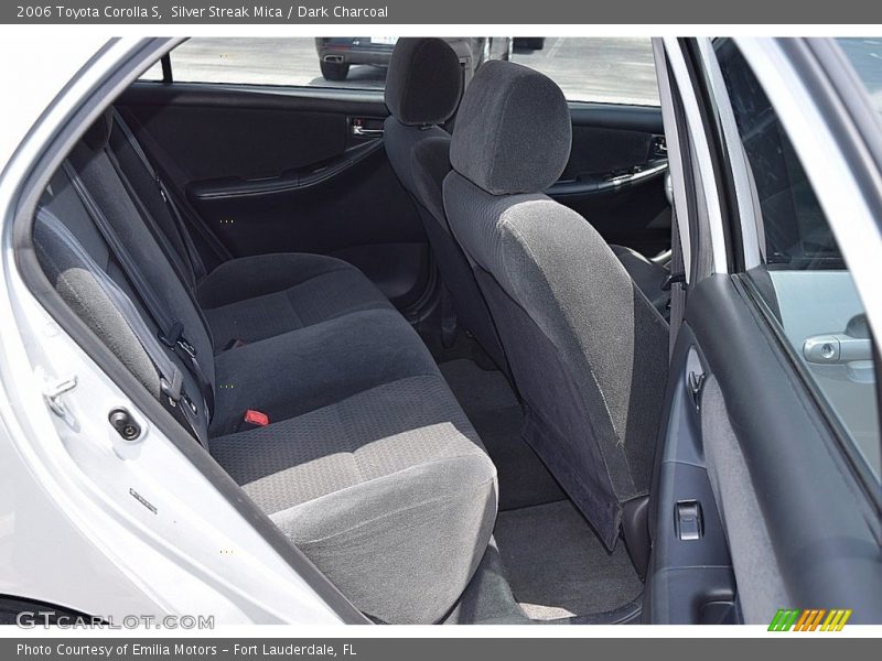 Silver Streak Mica / Dark Charcoal 2006 Toyota Corolla S