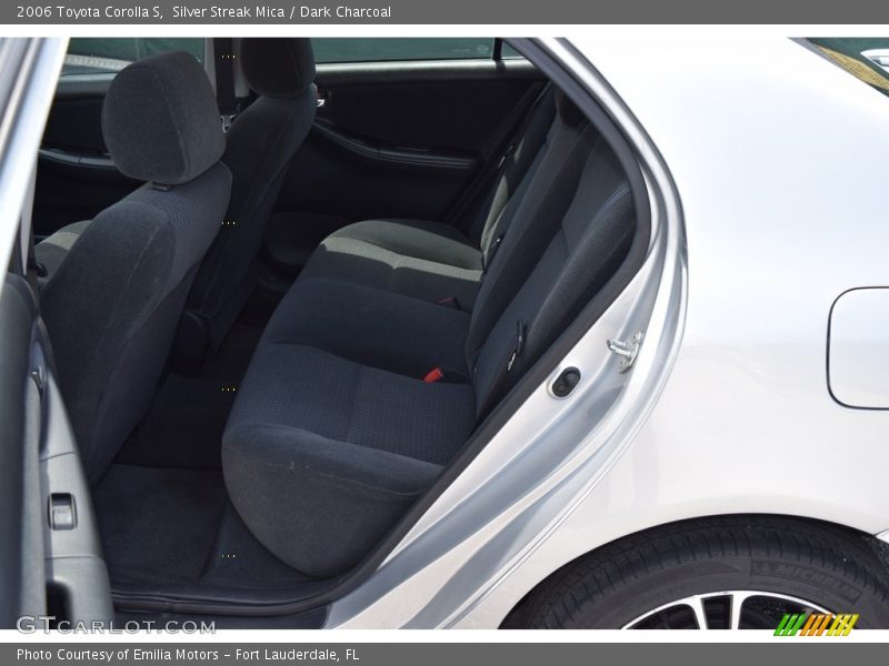 Silver Streak Mica / Dark Charcoal 2006 Toyota Corolla S