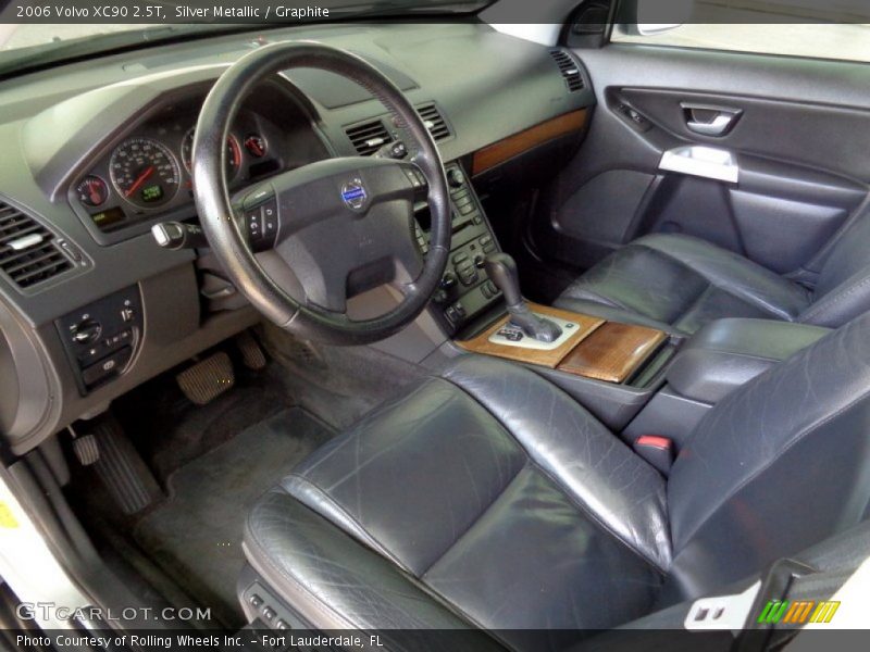  2006 XC90 2.5T Graphite Interior