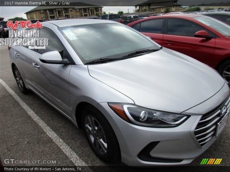 Silver / Gray 2017 Hyundai Elantra SE