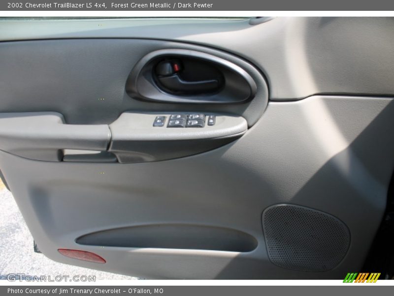 Forest Green Metallic / Dark Pewter 2002 Chevrolet TrailBlazer LS 4x4