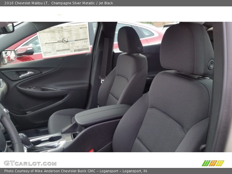 Champagne Silver Metallic / Jet Black 2016 Chevrolet Malibu LT