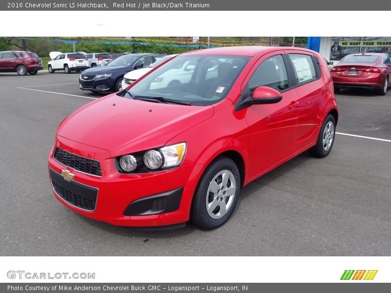 Front 3/4 View of 2016 Sonic LS Hatchback