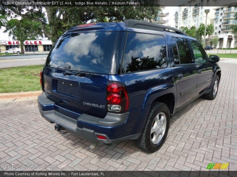 Indigo Blue Metallic / Medium Pewter 2004 Chevrolet TrailBlazer EXT LS 4x4