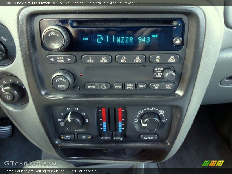 Indigo Blue Metallic / Medium Pewter 2004 Chevrolet TrailBlazer EXT LS 4x4