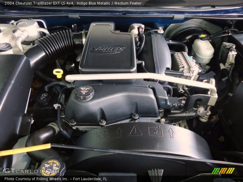 Indigo Blue Metallic / Medium Pewter 2004 Chevrolet TrailBlazer EXT LS 4x4