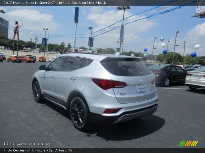 Sparkling Silver / Black 2017 Hyundai Santa Fe Sport 2.0T Ulitimate