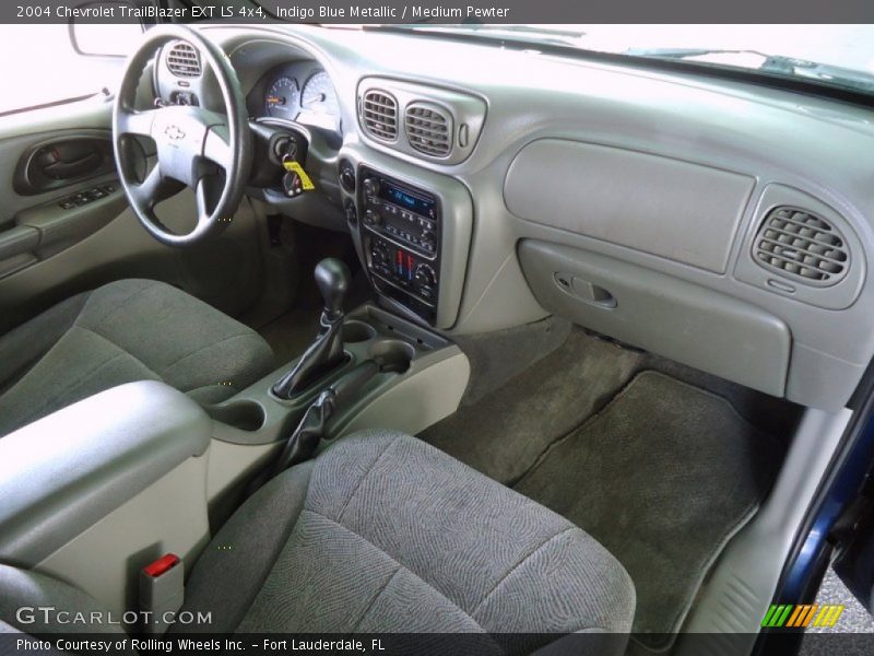Indigo Blue Metallic / Medium Pewter 2004 Chevrolet TrailBlazer EXT LS 4x4