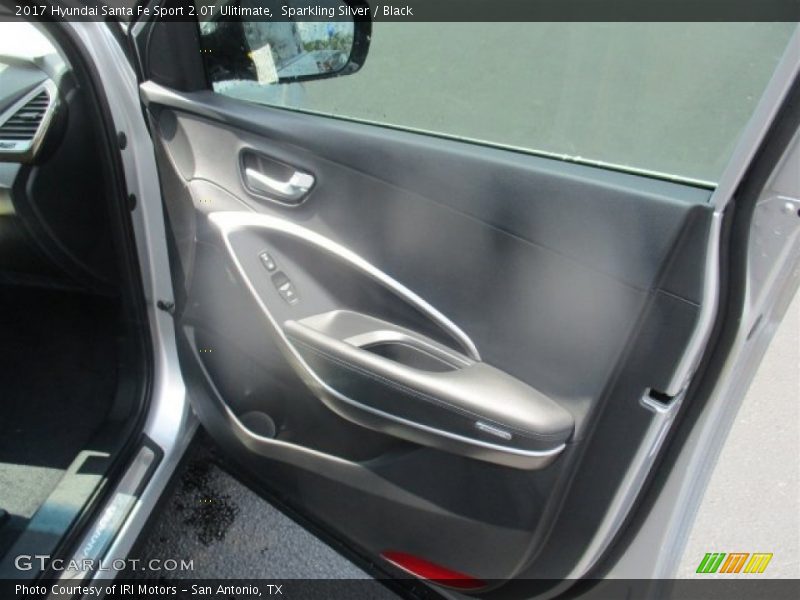 Sparkling Silver / Black 2017 Hyundai Santa Fe Sport 2.0T Ulitimate