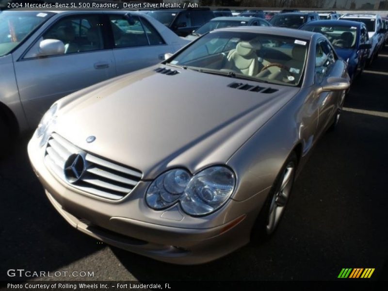 Front 3/4 View of 2004 SL 500 Roadster
