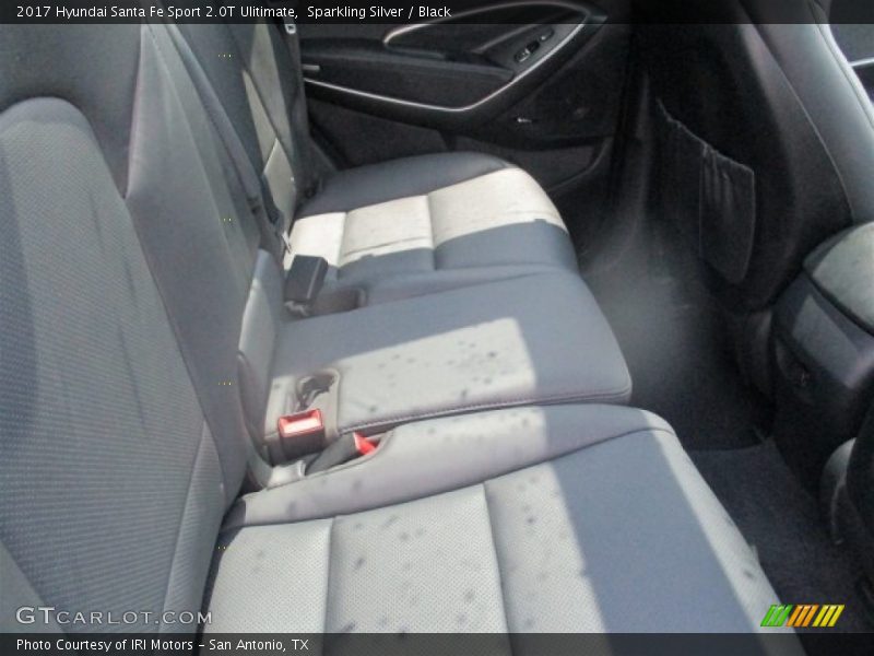 Sparkling Silver / Black 2017 Hyundai Santa Fe Sport 2.0T Ulitimate