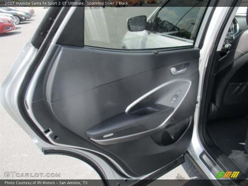 Sparkling Silver / Black 2017 Hyundai Santa Fe Sport 2.0T Ulitimate