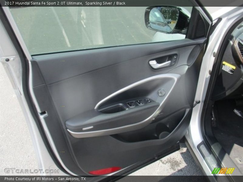 Sparkling Silver / Black 2017 Hyundai Santa Fe Sport 2.0T Ulitimate