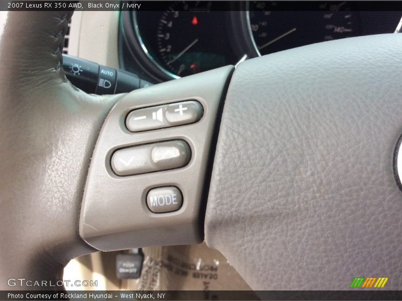 Black Onyx / Ivory 2007 Lexus RX 350 AWD