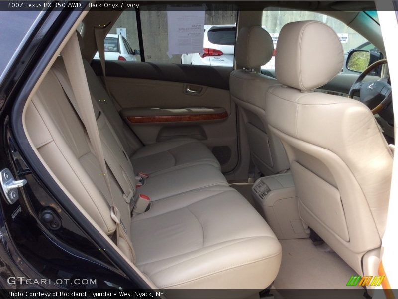 Black Onyx / Ivory 2007 Lexus RX 350 AWD