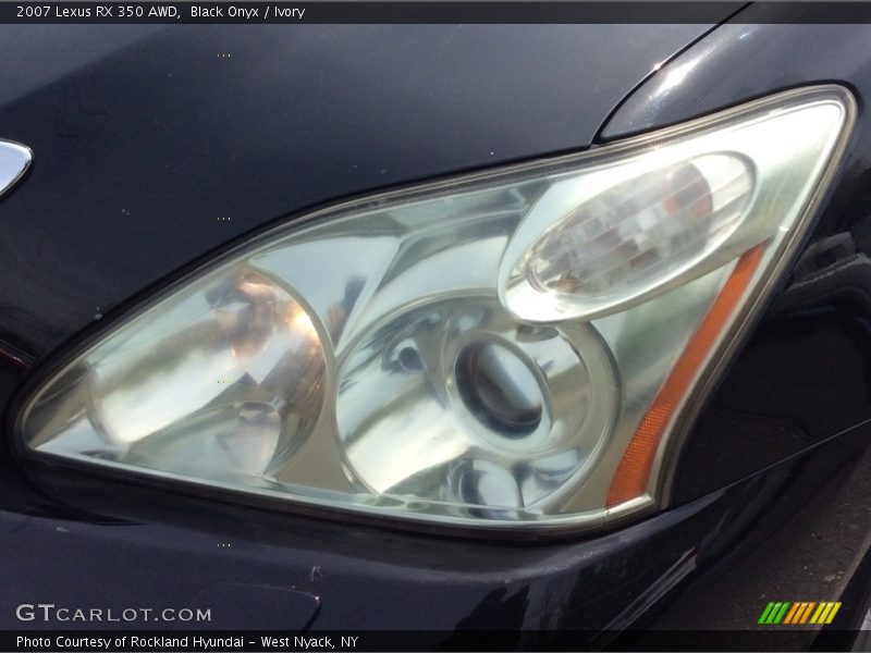 Black Onyx / Ivory 2007 Lexus RX 350 AWD